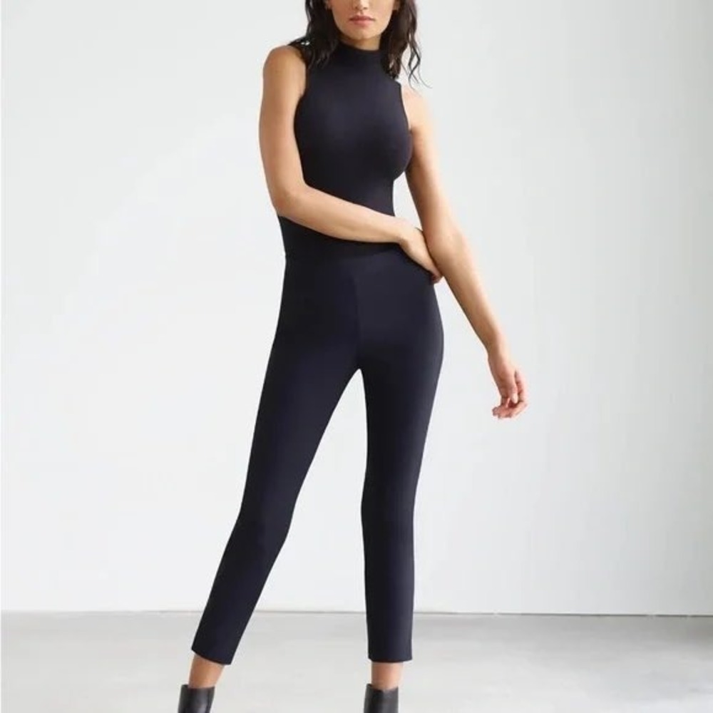 Commando Black Leggings Size Small Athleisure Comfort‎ Stretch